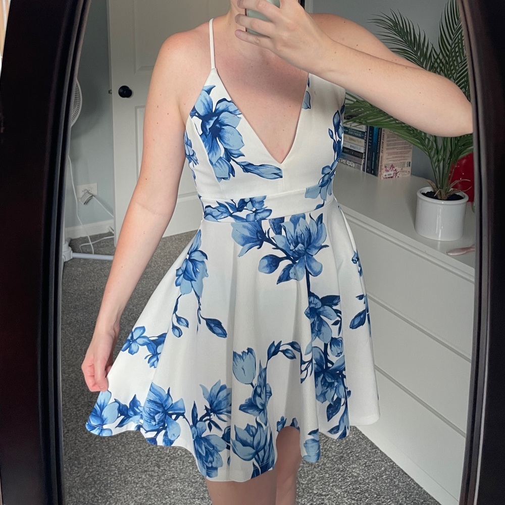 Floral Skater Dress